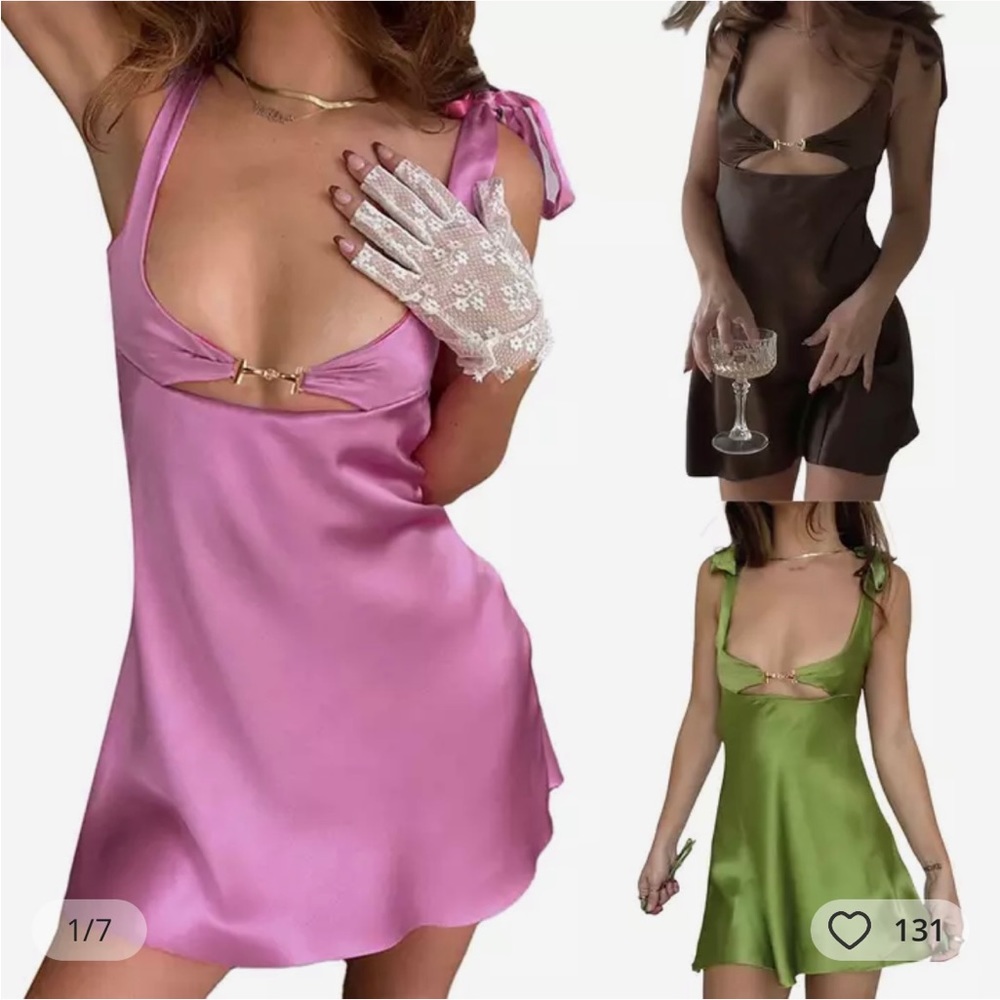 Silk dress